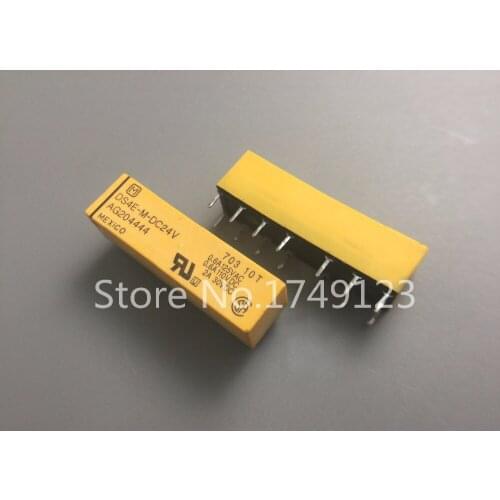 Free shipping 5PCS NEW RELAY DS4E-M-DC24V HIGHLY SENSITIVE 1500V FCC SURGE WITHSTANDING MINIATURE RELAY Best quality