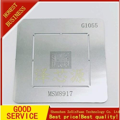 2PCS/LOT For MSM8917 CPU BGA Direct Heating Stencil BGA Stencil Power BGA Direct Heating Template G1055