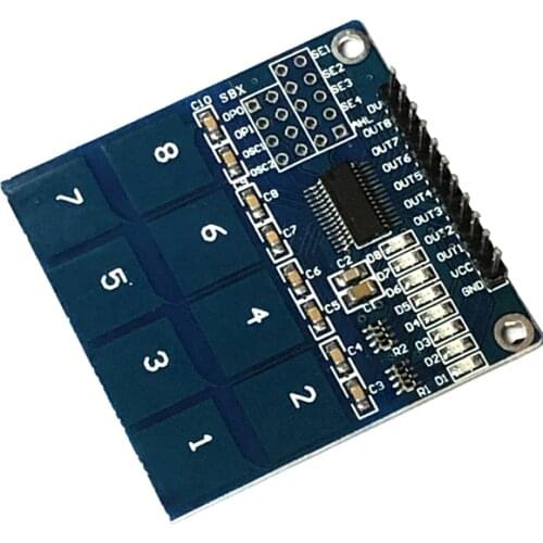 TTP226 8 Channel Digital Touch Sensor Module Capacitive Touch Switch