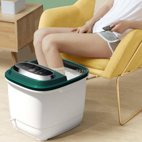 Foot bath, foot bath, full automatic electric massage, constant temperature heating, high-deep barrel, calf health pedicure