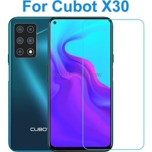Tempered Glass For Cubot X30 Screen Protector 9H Protective Tounghed Phone Film Glass For Cubot X 30 Protective Case Glass Cover