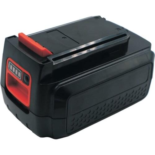 2PCS 1500mAh Max Voltage 40V rechargeable Battery BD36 Li-ion Battery 36V Replacement for Black&Decker LBXR36 LBX36 Battery 40V