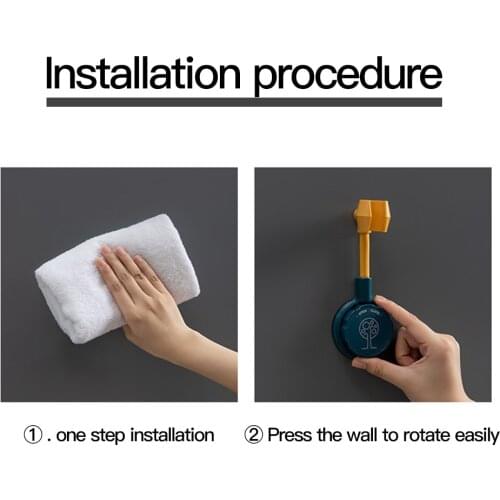 2 Pieces Suction Cup Shower Head Holder Bathroom Showerhead Bracket Detachable Universal Bath Stand, Navy Blue+Orange