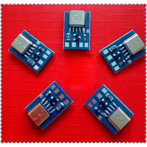 2pcs/lot Micro usb Android soldering plate female connector Mike usb female socket solder well wiring board