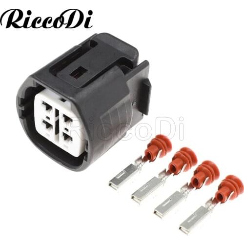1-20Sets 4 Pin/Way Female Alternator Regulator Repair Harness Sensor Plug Socket Connector 6189-0694 For Honda Acura TOYOTA