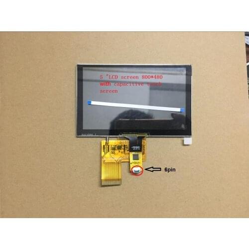 5 inch HD LCD Display Module 40pins CTP 800*480 Resolution With Capacitive Touch-Screen And USB drive kit