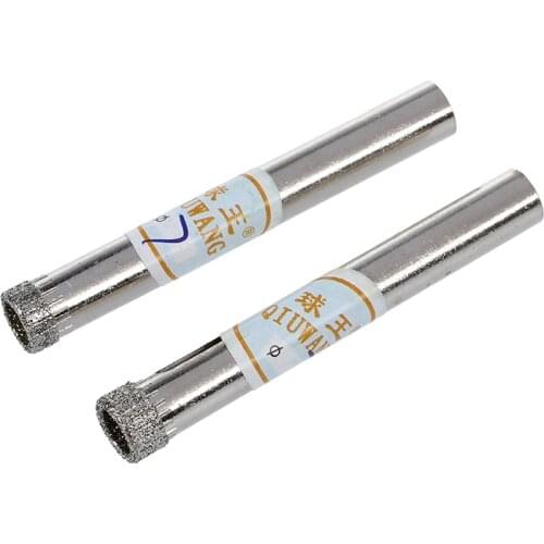 SODIAL(R) Diamond Tool Drill Bit Ceramic Tile Glass Hole Saw 7mm 3/11" 2 Pcs