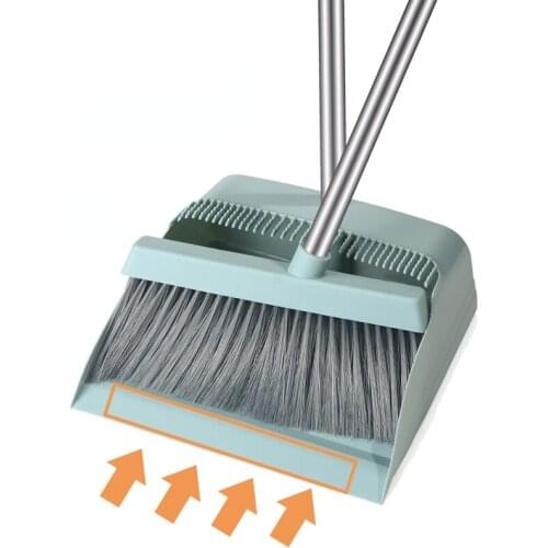 Cleaning Garden Broom Long Bristles Plastic Household Broom Floor Garden Outdoor Limpieza Hogar Home Cleaning Products BE50WC