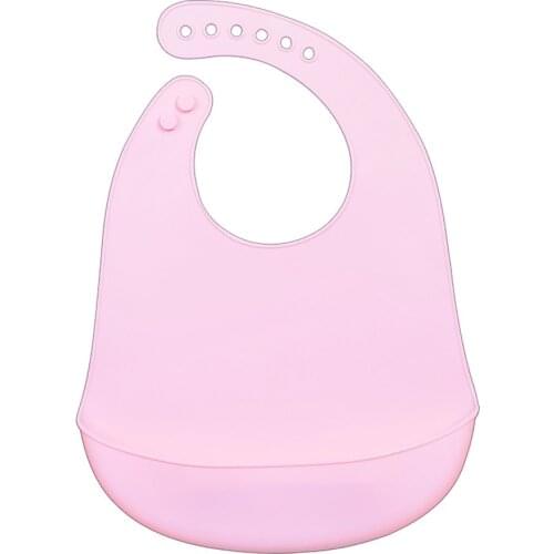 Baby Bib Adjustable Animal Picture Waterproof Saliva Dripping Bibs Soft Edible Silicone Saliva Towel Drooling Baby Scarf