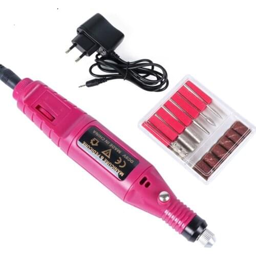 Electric Nail Drill Machine Pen Apparatus For Manicure Milling Cutters Electric Nail Sander Pedicure Manicure Kit