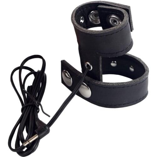 Electro Penis Strap Electro Penis Bands Conductive Cock Ring DIY Electric Shock Sex Toy Accessories