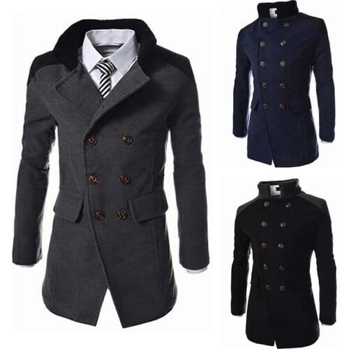 Faroonee Men's Trench Coats