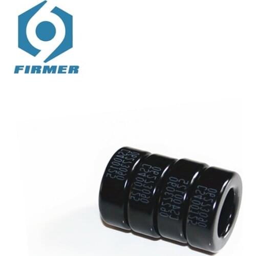 Ferrite Cores 10PCS 39.9*24.1*14.5 mm Toroid Core Sendust Magnetic Ferrite Chokes Ring Iron Powder Inductor Ferrite Rings Black