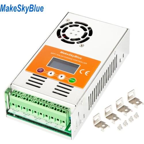 MakeSkyBlue MPPT Solar Charge Controller 30A 40A 60A for 12V 24V 36V 48V 72V 96V Acid Lithium Battery Not PWM Charging Regulator