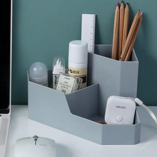 Multifunction Storage Box Make Up Organizer Corner Desktop Box Organizing Plastic Household Storage Container