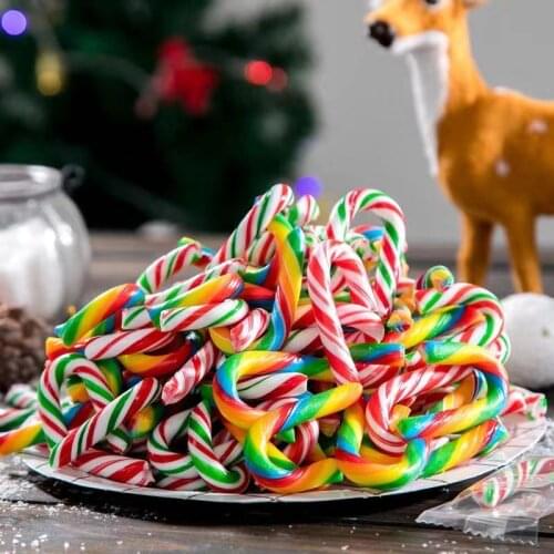 Edible Candy Cane Sugar Mix Colors For Cake Decorate