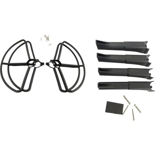 Quadcopter Spare Parts Propellers Covers Frame Ring Landing Gear Undercarriage for Hubsan H501S H501C Drone Accessory