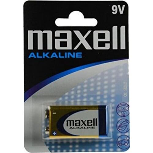 Alkaline Battery Maxell MXBLR6LR61 LR61 9V