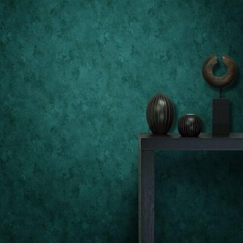 Dark Green Wallpaper Bedroom Kitchen Drawer Liner Cabinet Sticker Waterproof Contact Paper Wall Decorate Mural