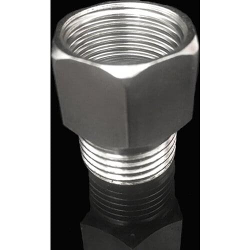 High Pressure 1/8" 1/4" 3/8" 1/2" 3/4" BSP NPT Female To Male Reducer Bushing Pipe Fitting Connector Coupler 304 Stainlessl