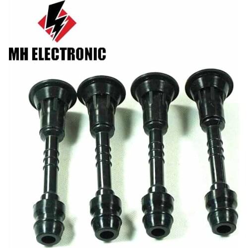 MH ELECTRONIC 4PCS Ignition Coil Repair Rubber Boots Turret 22448-6N000 22448-6N002 For Nissan Sunny Primera Wagon Sentra Almera