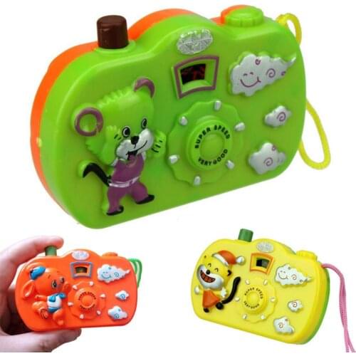 1pcs Baby children Play Projection Camera Animal Model Light Projection Education Learning Toy Kids Christmas birthday Gift