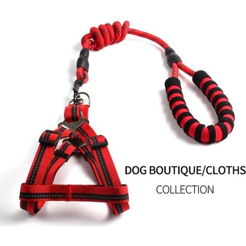 120CM High Quality Adjustable Training Lead Pet Leash Rope Nylon Pet Dog Leash Dog Strap Rope Traction Dog Harness Collar Lead