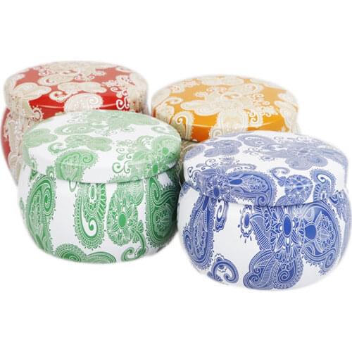 4pcs/set Smokeless Fragrance Handmade Scented Candle Natural Soy Wax Wedding Birthday Beautiful Candlestick Lavender Rose Gift