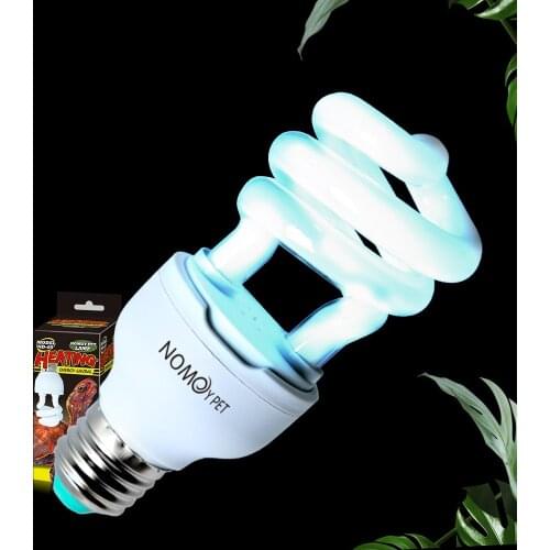 5.0/10.0 Compact Desert Rainforest Terrarium Lamp UVB Light Bulb Energy-saving Lamps for Reptiles