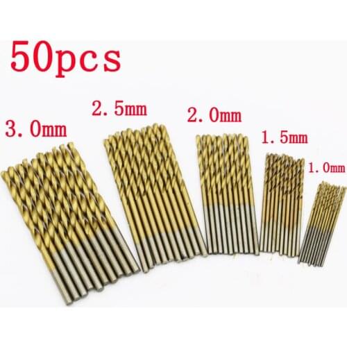 50pcs dremel tools ferramentas mini drill bit set for woodworking gereedschap wood drilling