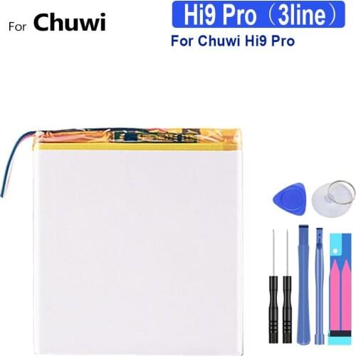 5000mAh Battery For Chuwi Hi9 Pro / Hi9Pro Tablet PC 3-wire