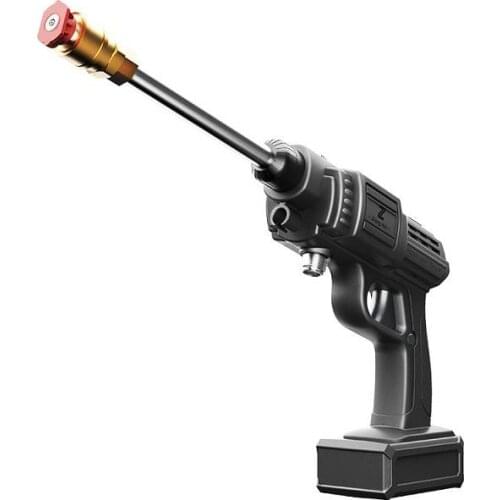 Wireless 108vf Car Wash Machine Portable Battery Household Washing High-pressure Cleaning Water Spray Gun Car Washer