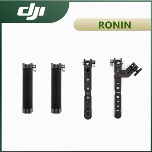 DJI R Twist Grip Dual Handle Ronin Accessories with NATO Ports to Enable Holding of DJI RS 2/DJI RSC 2 in Various Configuration