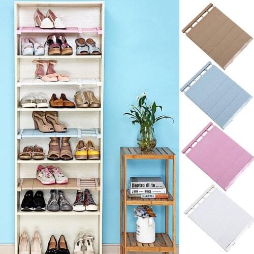 Cloakroom Separator Board Storage Holder Rack Extendable Wardrobe Bathroom Partition Shelf kitchen, bathroom, bedroom, study