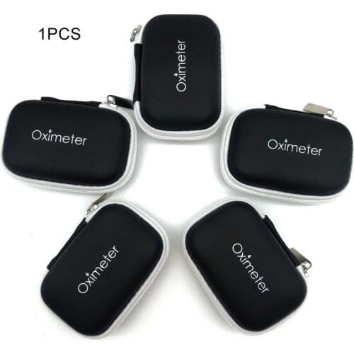 Eva Neutral Oximeter Storage Bag Protection Box Kit Medical Bag Oximeter Cover Kit Bag Suitable for Finger Oximeter