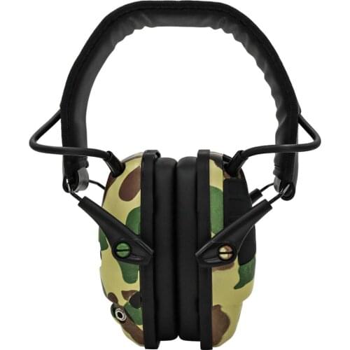 Tactical noise-cancelling headphones folding outdoor hunting sports tactical electronic hearing protection shooting headphones