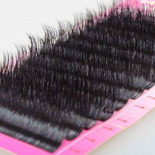 100% Real Mink Hair Eyelashes Natural Long False Lashes Extensions Korea KCC Certification Of Raw Material