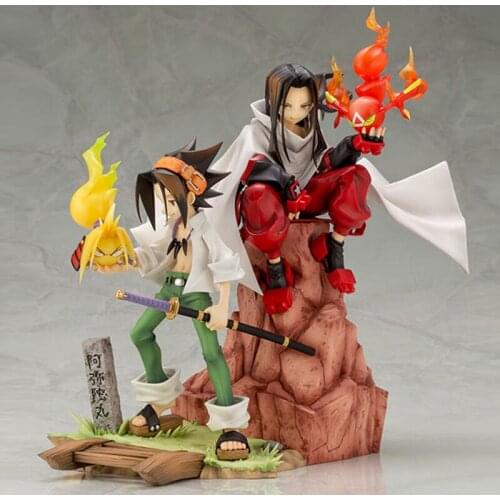ARTFX J Anime Shaman King Yoh Asakura Haou Asakura PVC Action Figure 1/8 Scale Collectible Model Doll Toys Gift