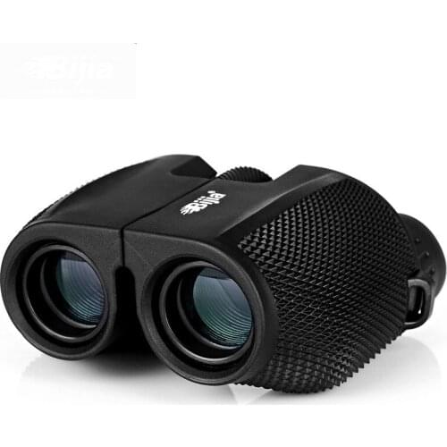 BIJIA 8X25 Professional Binocular HD All-optical Green Film Waterproof Binocular Telescope Tourism Binocular for Hunting Camping