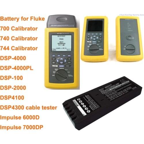 Cameron Sino 2500mAh Battery BP7235 for Fluke 700 Calibrator, 740 Calibrator, 744 Calibrator, DSP-4000, DSP-4000PL