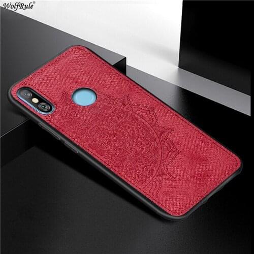 Cover For Xiaomi Redmi Note 6 Pro Hard Case For Redmi Note 6 Pro Shcokproof Soft Fabric Texture Cover For Xiaomi Redmi Note6 Pro