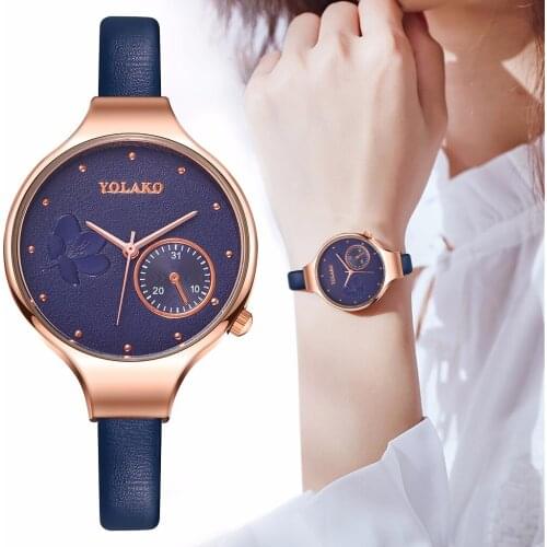 Дита Ladies Watch With Leather Strap