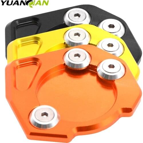 For 125 200 390 2013 2014 2015 2018 Motorcycle Side Stand Enlarger CNC Kickstand Enlarge Plate Extension Pad Accessory