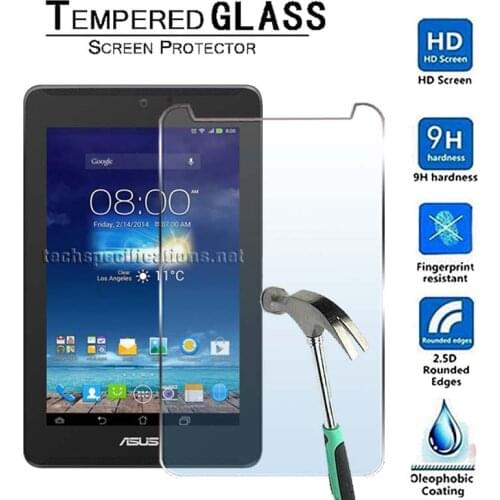 For ASUS Fonepad 7 LTE ME372CL ME7230CL 7"-9H Premium Tablet Tempered Glass Screen Protector Film Protector Guard Cover