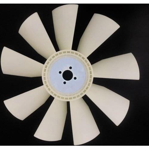 For Kato HD510/512 Engine fan blade 4D31 engine Four holes and nine leaves
