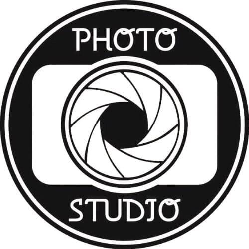 Photo Studio Sign Vinyl Wall Decal Window Sticker Camera Art Decorations for Business Room Office Salon Wall Decor RemovableD493