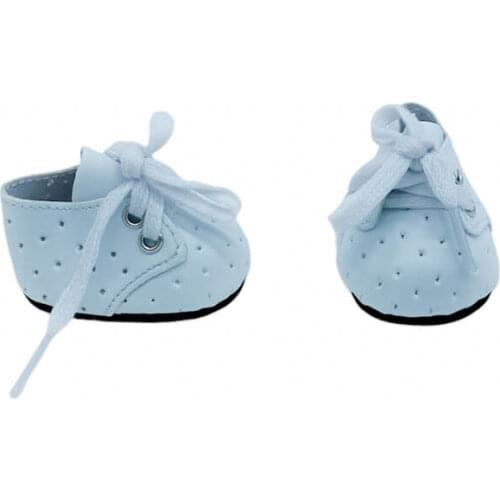 Par zapatos piel cordones para muñeca tipo Nancy clásica Famosa Sintra, Simona de Folk Artesanía España Medidas 5.5x3.5 CM