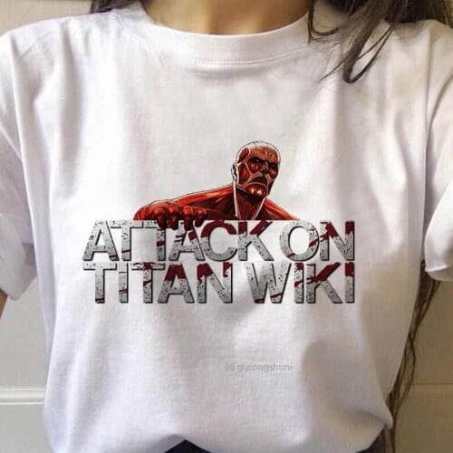 2021 Attack on Titan Anime Clothes Women T-shirt Levi Eye Ackerman Punk Tops Summer Harajuku Loose Gothic Tee Short Sleeve