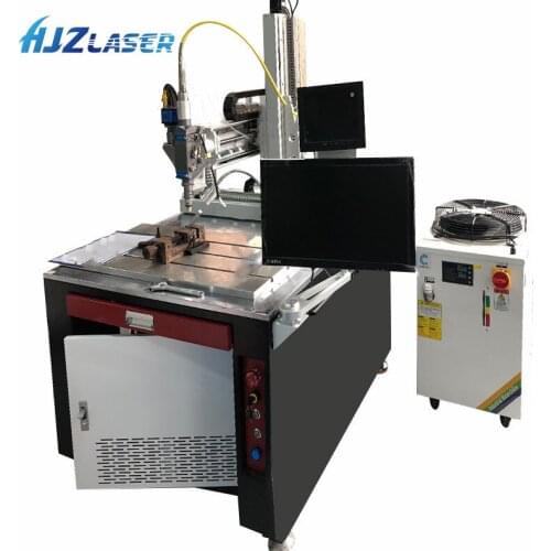 Gantry Type Kitchenware Metal Welding 4 Axis Automatic Fiber Laser Welding Machine for Sale