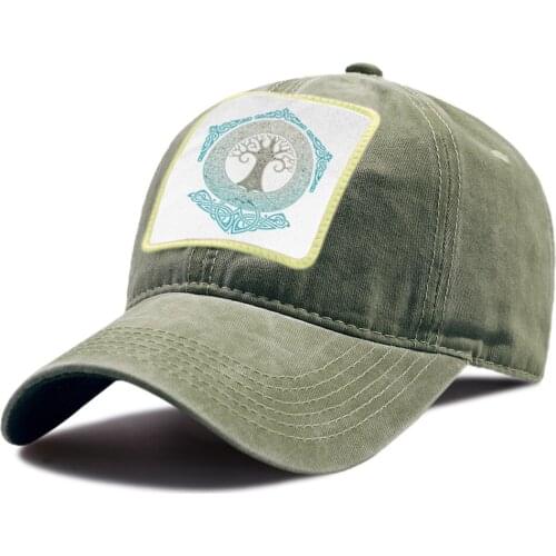 Yggdrasill Norse Mythology Riding Hats Summer Outdoor Unisex Baseball Caps Hip Hop Snapback Hat Breathable Unisex Baseball Cap